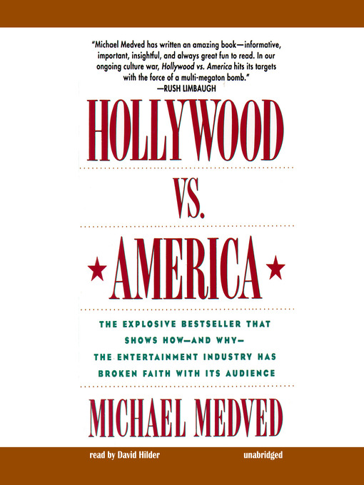 Title details for Hollywood vs. America by Michael Medved - Available